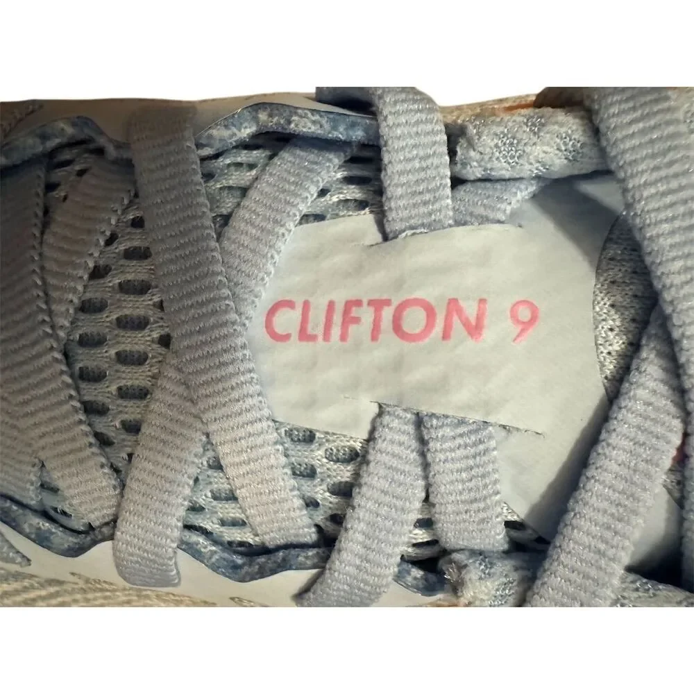 Hoka One One Clifton 9 Women's Running Shoes Blue Size 6.5 - Picture 7 of 13